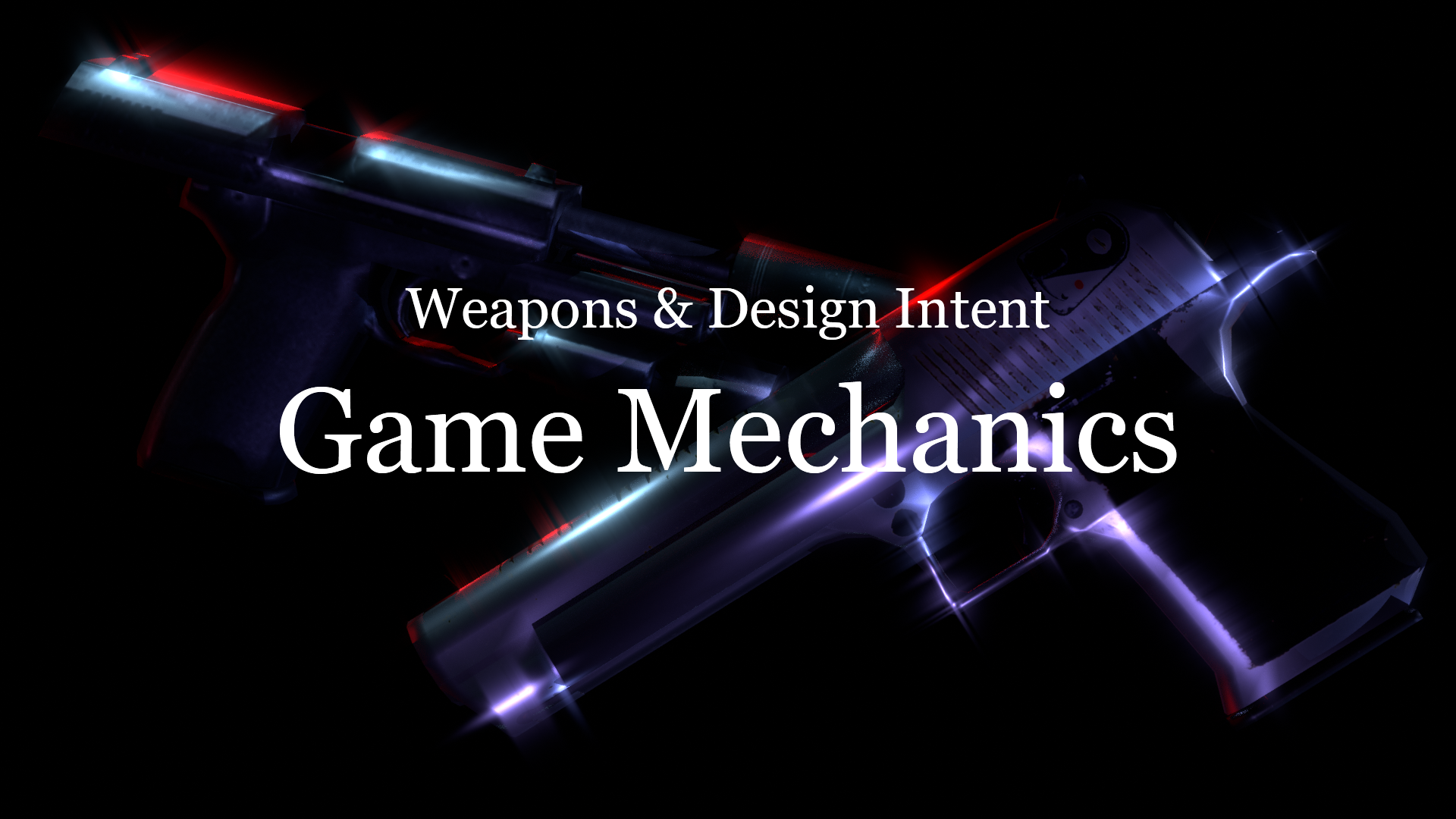 Guns & Game Mechanics